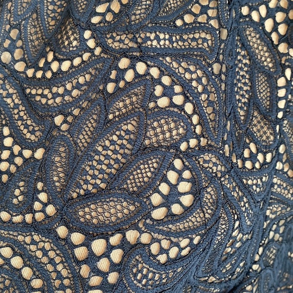 David Lerner Black Lace Drawstring Shorts - Picture 6 of 6